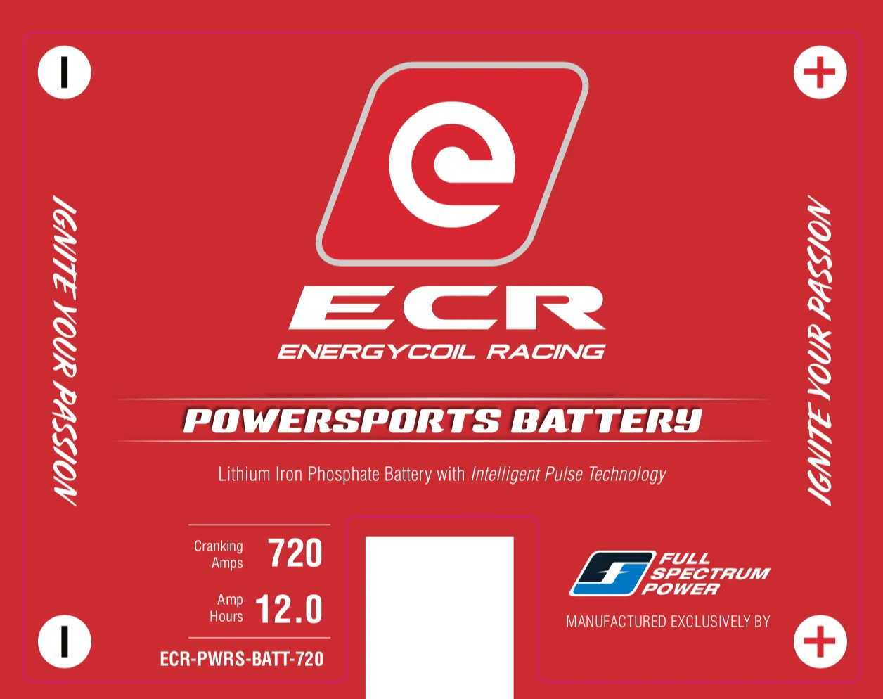 Energycoil Racing Powersports Battery