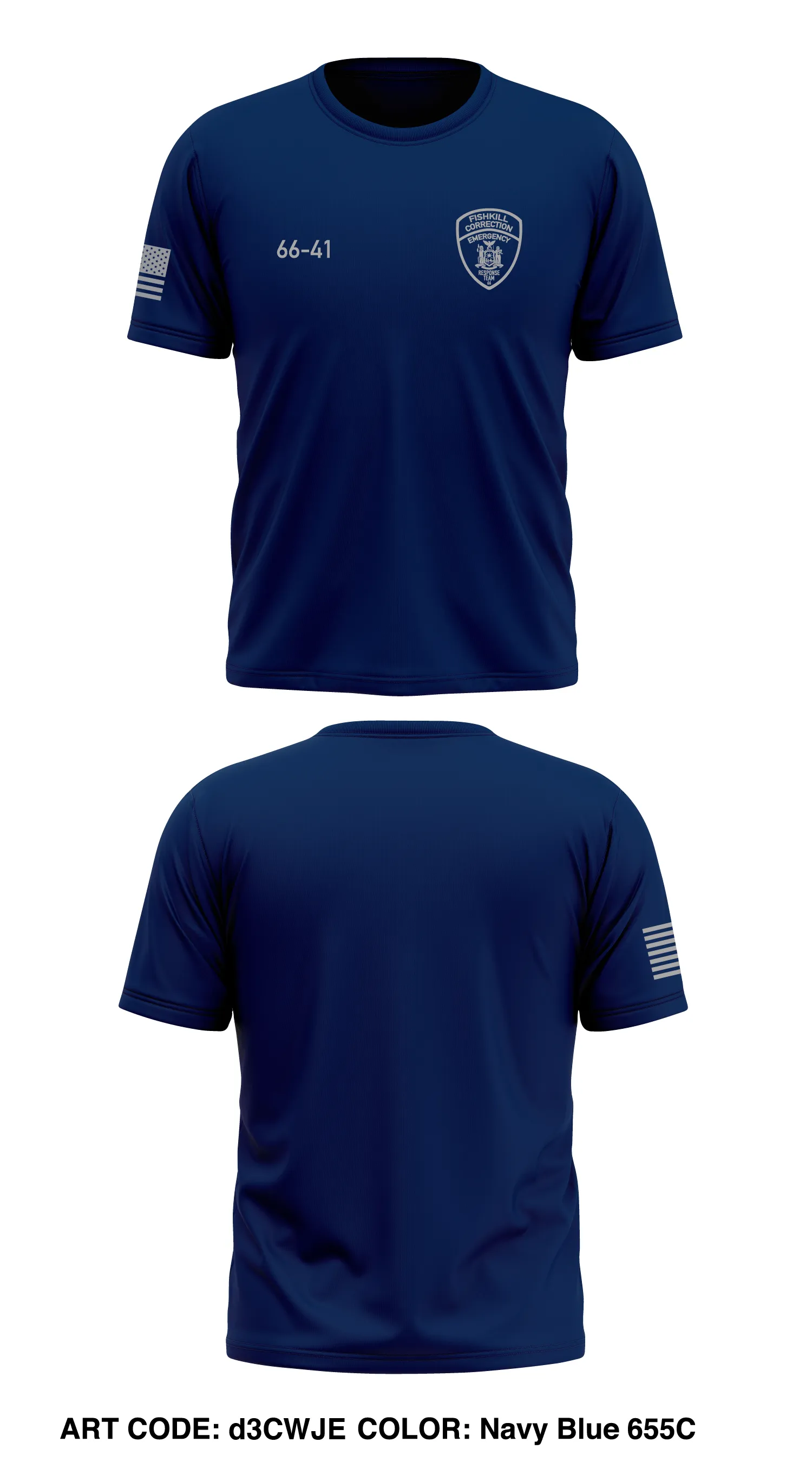 Fishkill CERT team 66 Store 1 Core Men's SS Performance Tee - d3CWJE