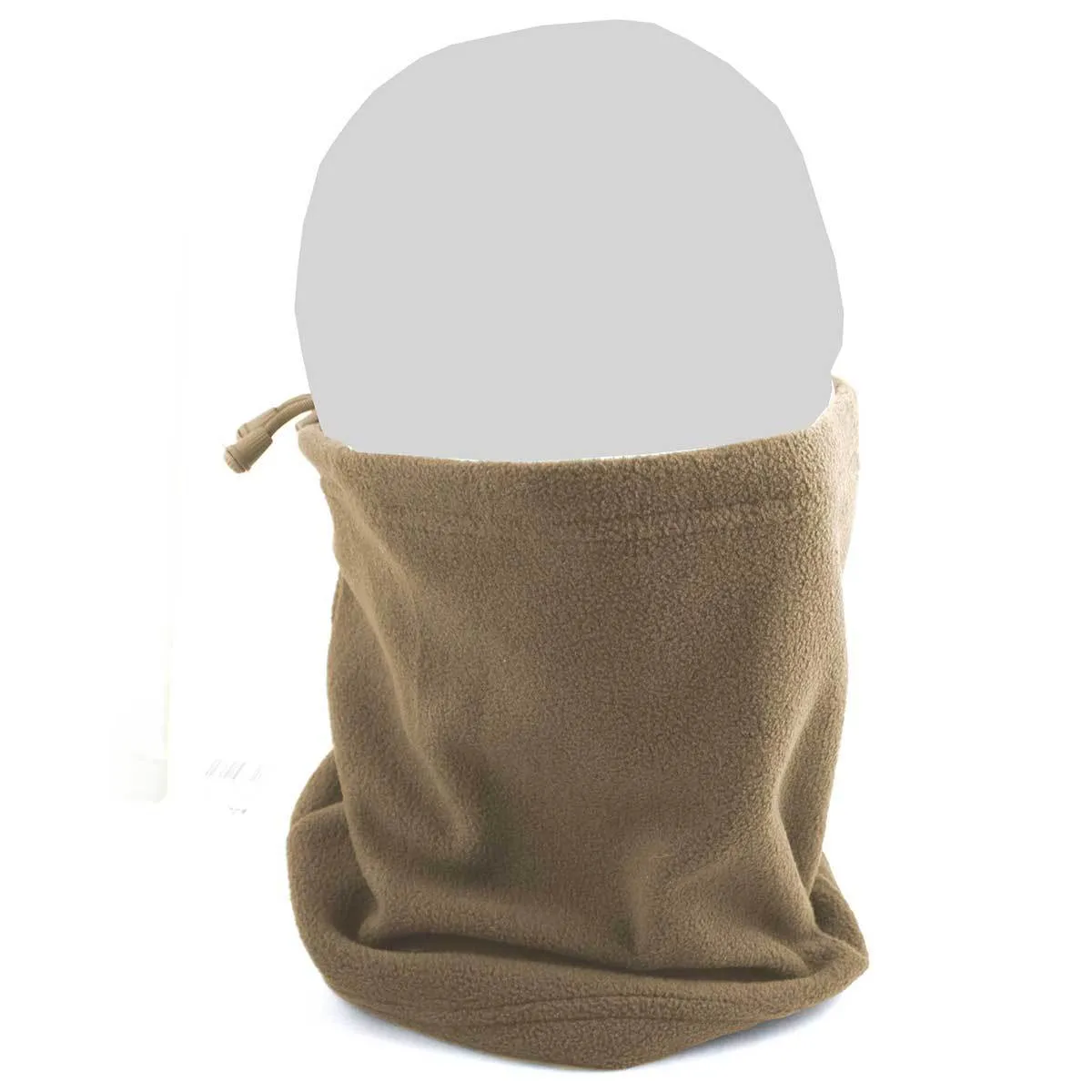 Fleece With Cord Neck gaiter