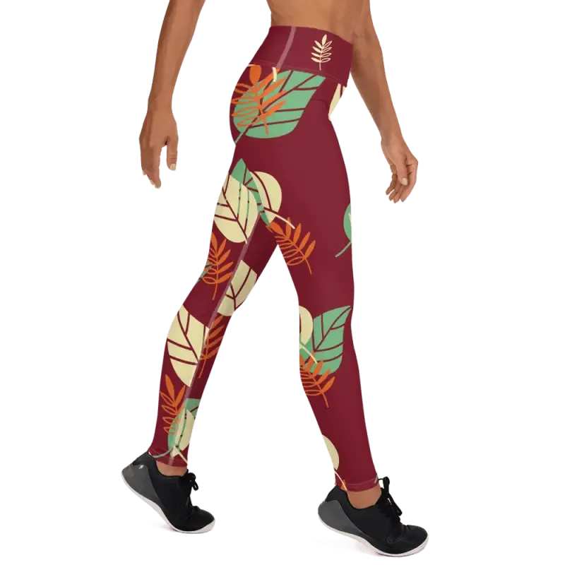 Flourishing Yoga Leggings | Women's Sports Wear