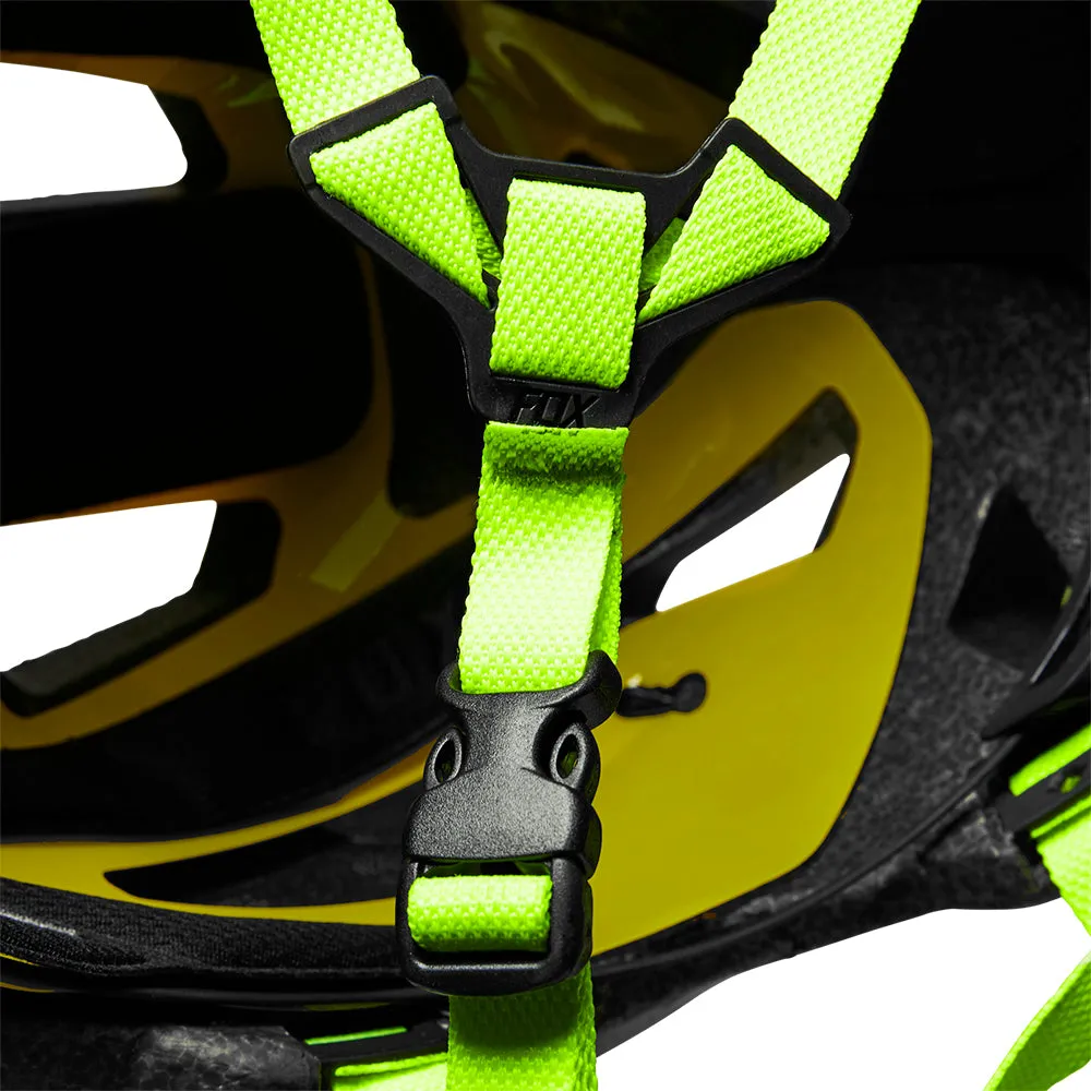 FOX YOUTH MAINFRAME HELMET MIPS CE [FLO YELLOW]