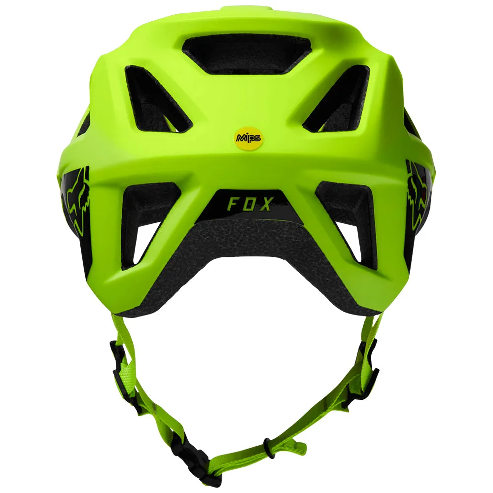 FOX YOUTH MAINFRAME HELMET MIPS CE [FLO YELLOW]