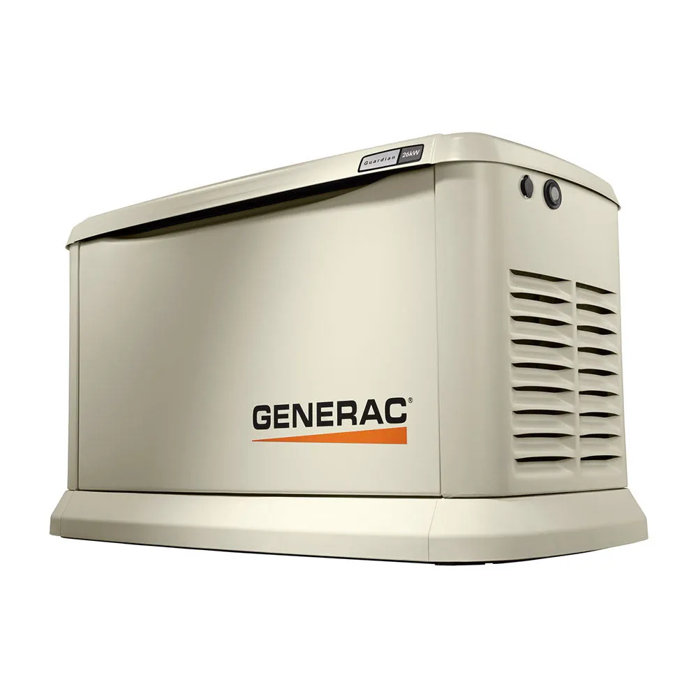 Generac 7291 26kW Guardian Home Backup Standby Generator w/ 200A SE ATS