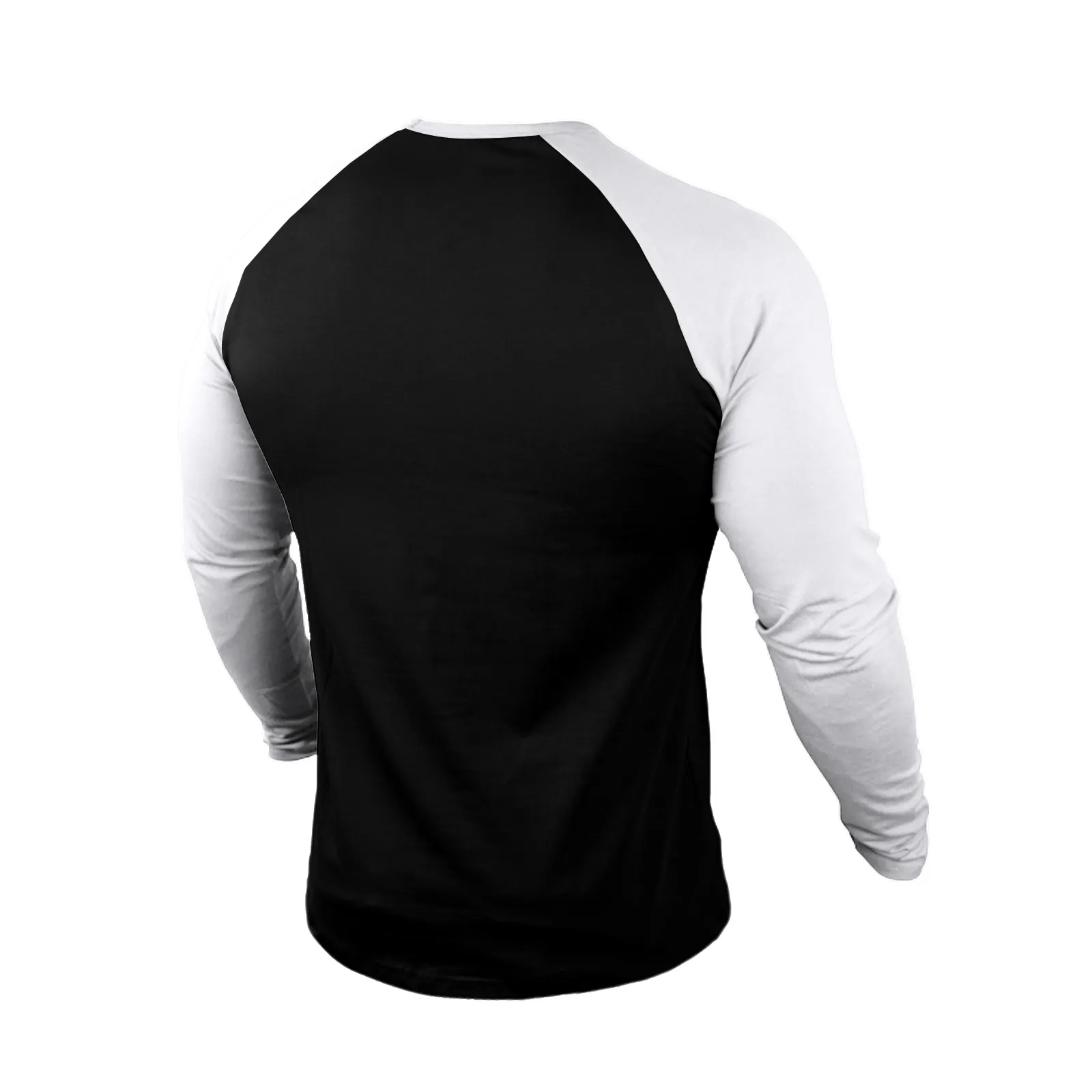 GOOD LUCK SHAMROCK 100% COTTON RAGLAN GRAPHIC LONG SLEEVE T-SHIRT