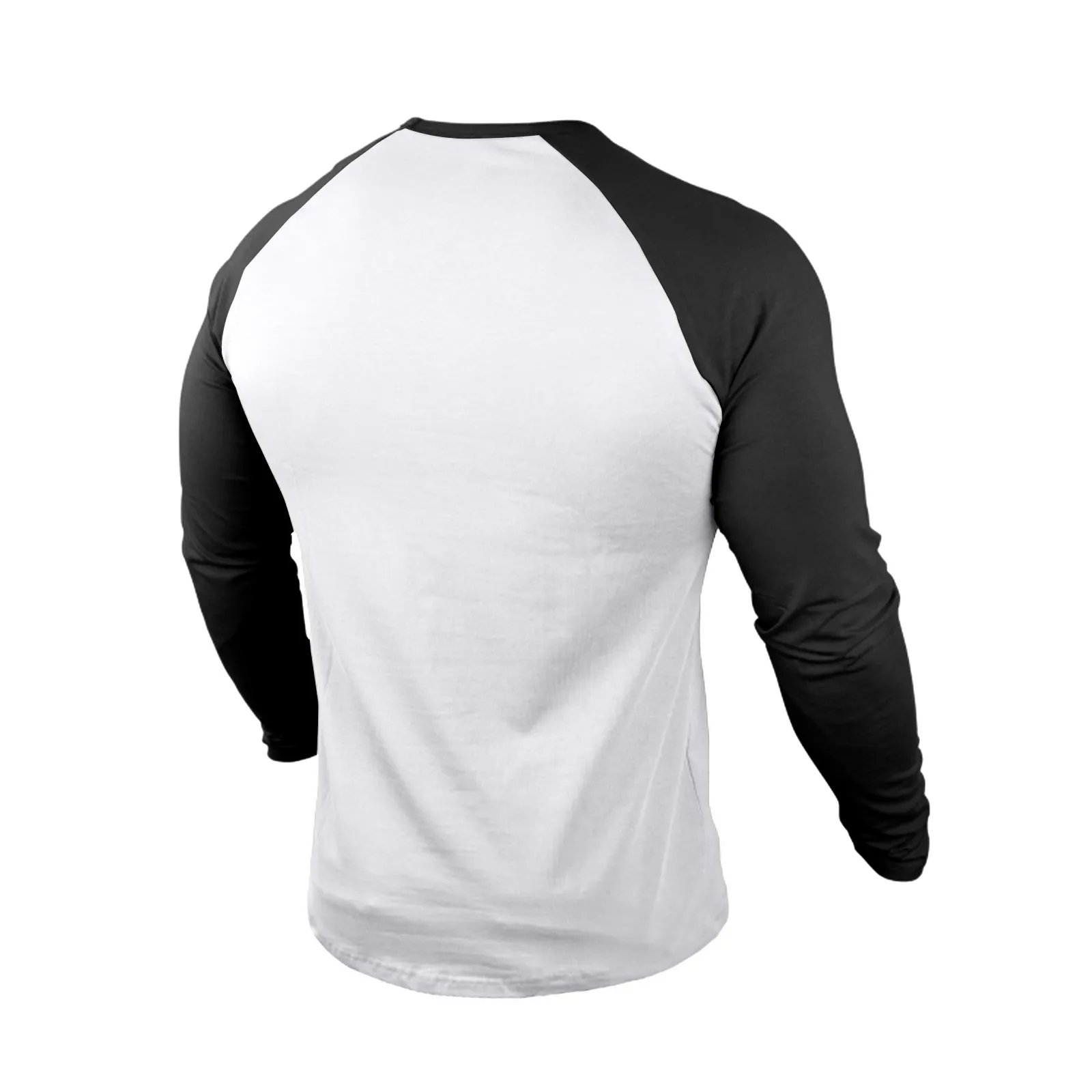 GOOD LUCK SHAMROCK 100% COTTON RAGLAN GRAPHIC LONG SLEEVE T-SHIRT