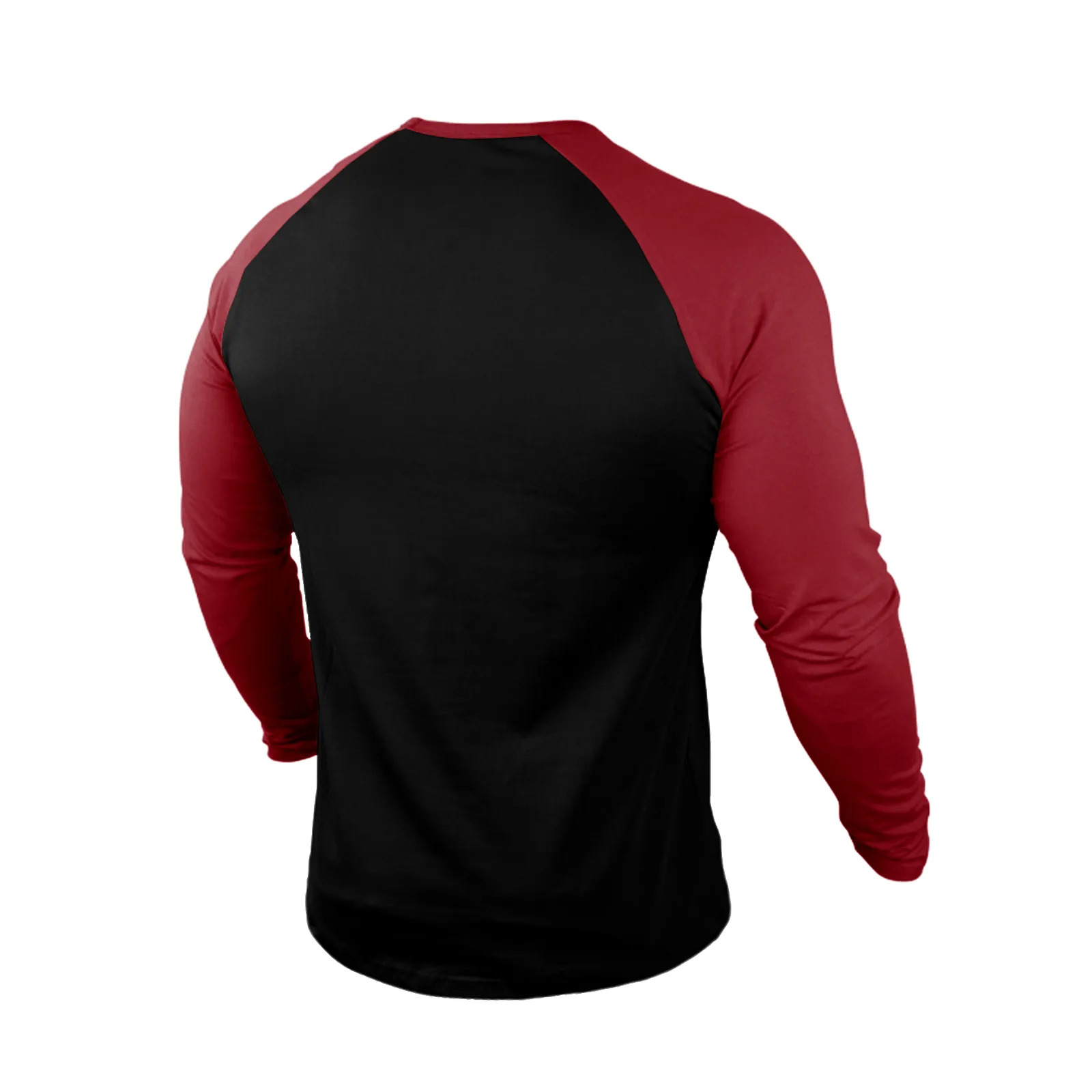 GOOD LUCK SHAMROCK 100% COTTON RAGLAN GRAPHIC LONG SLEEVE T-SHIRT