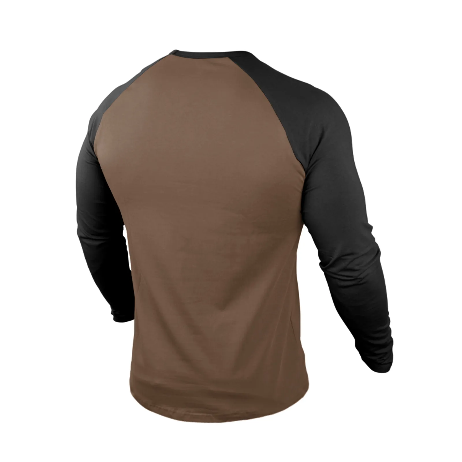 GOOD LUCK SHAMROCK 100% COTTON RAGLAN GRAPHIC LONG SLEEVE T-SHIRT