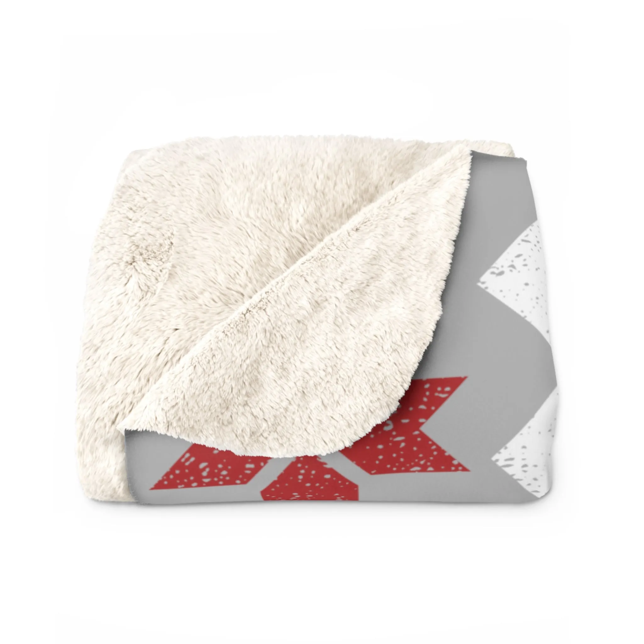 Happy Holiday Ducks Sherpa Fleece Blanket