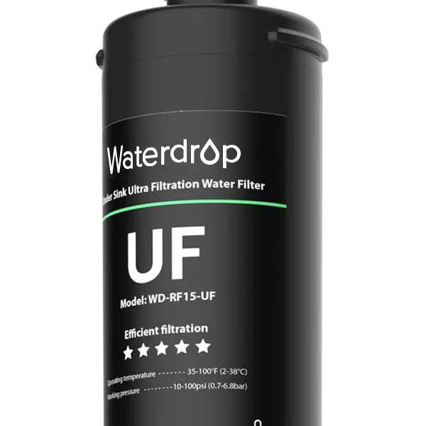 Inline Ultrafiltration Refrigerator Water Filter | Exterior Filtration System-Universal Fit