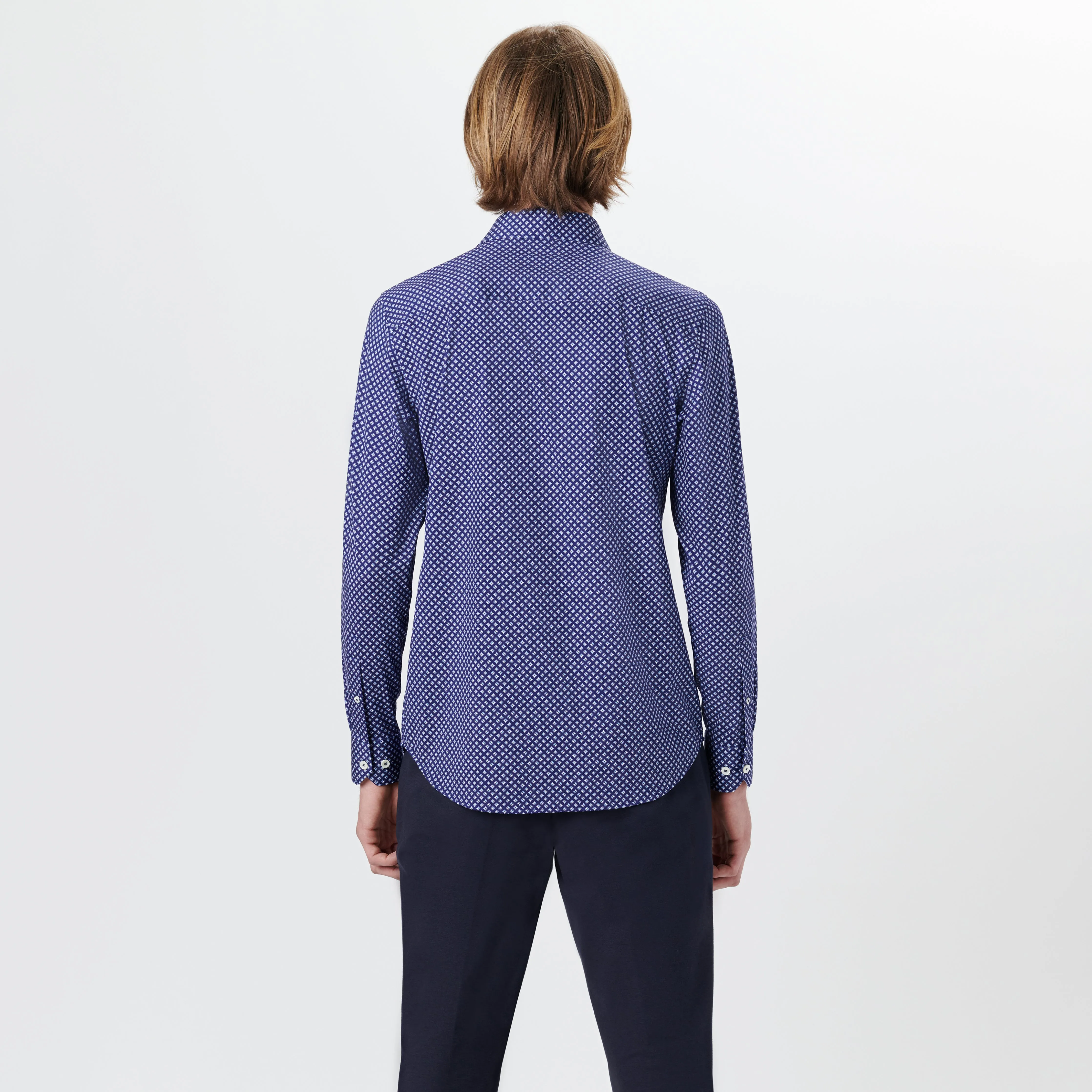 JAMES Geometric Print OoohCotton Shirt