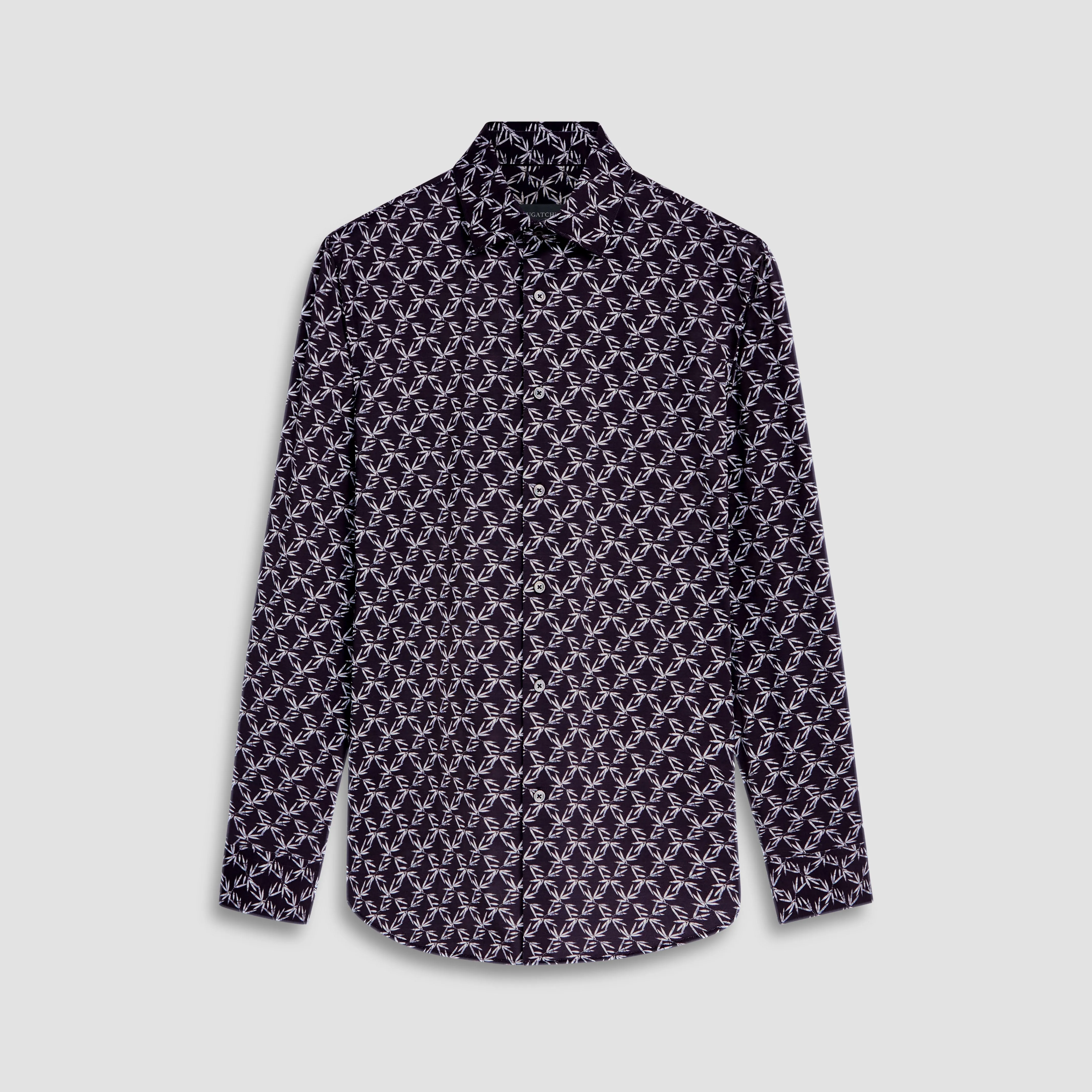 James Leaf Print OoohCotton Shirt