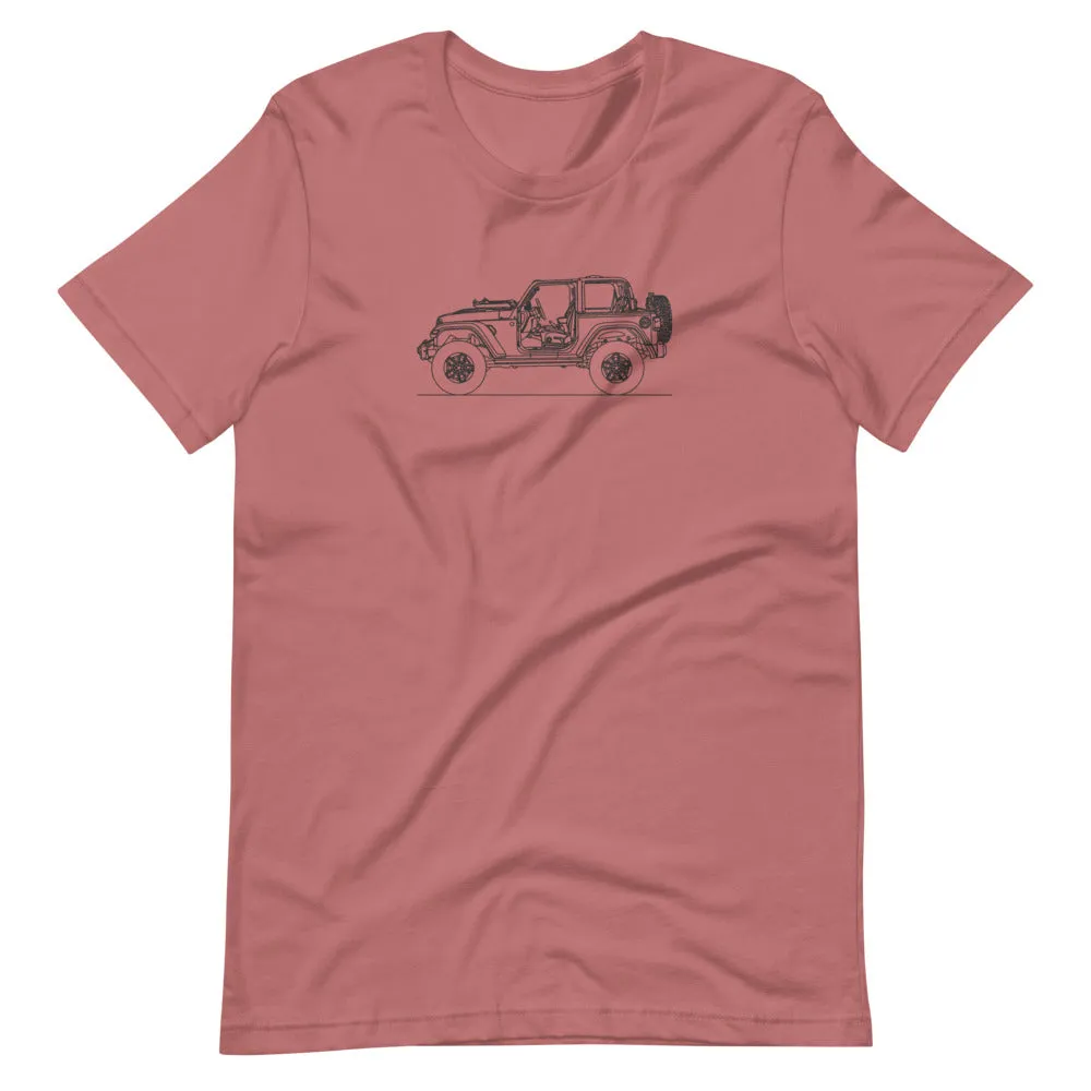 Jeep Wrangler Rubicon JL silhouette T-shirt