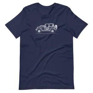 Jeep Wrangler Rubicon JL silhouette T-shirt