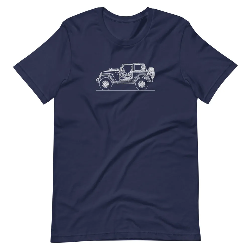 Jeep Wrangler Rubicon JL silhouette T-shirt