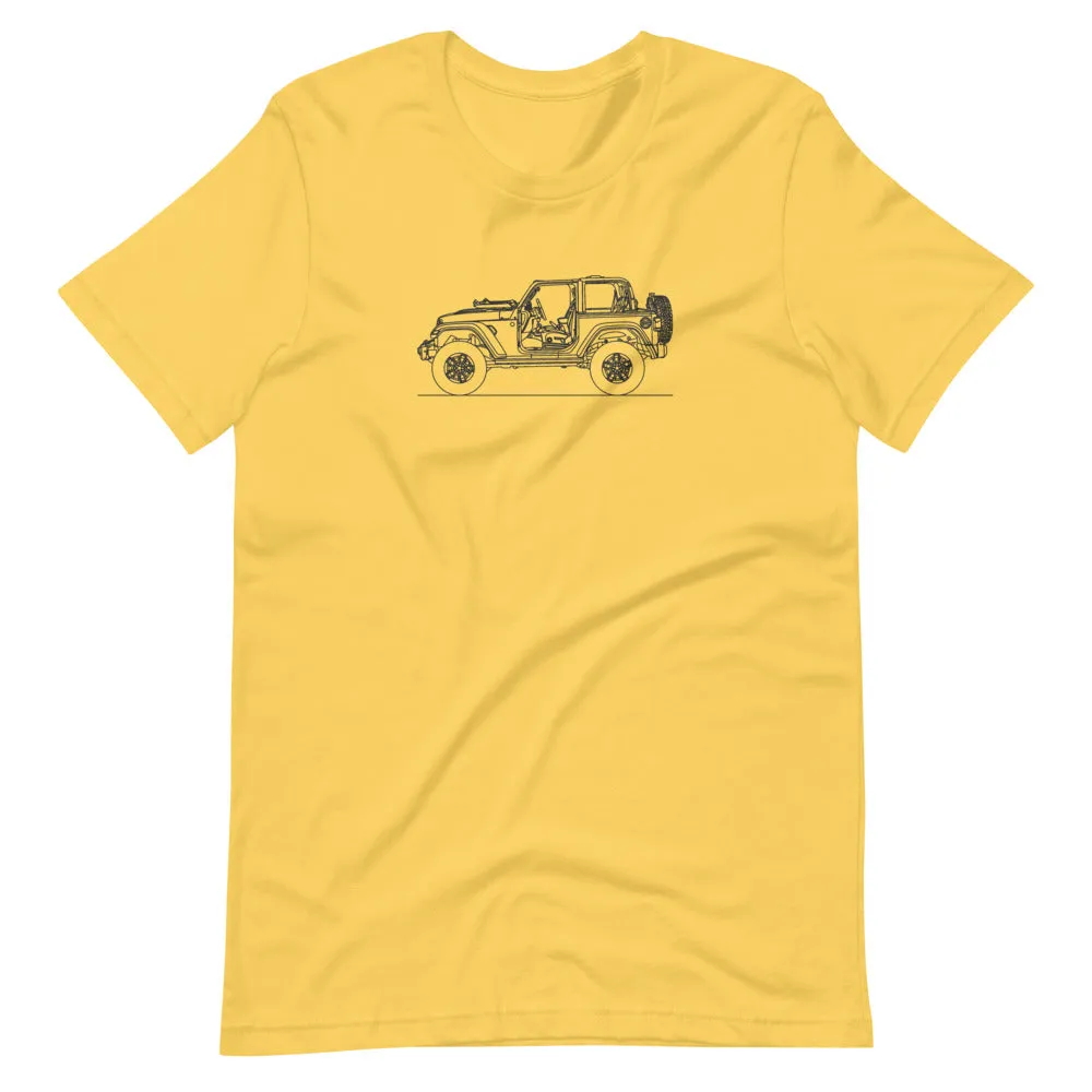 Jeep Wrangler Rubicon JL silhouette T-shirt