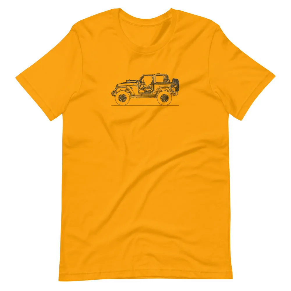 Jeep Wrangler Rubicon JL silhouette T-shirt