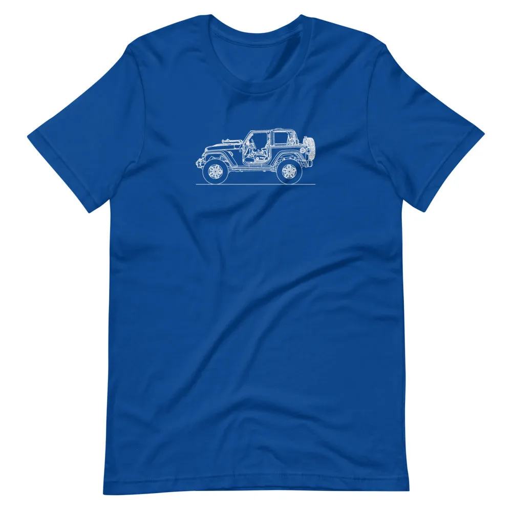 Jeep Wrangler Rubicon JL silhouette T-shirt