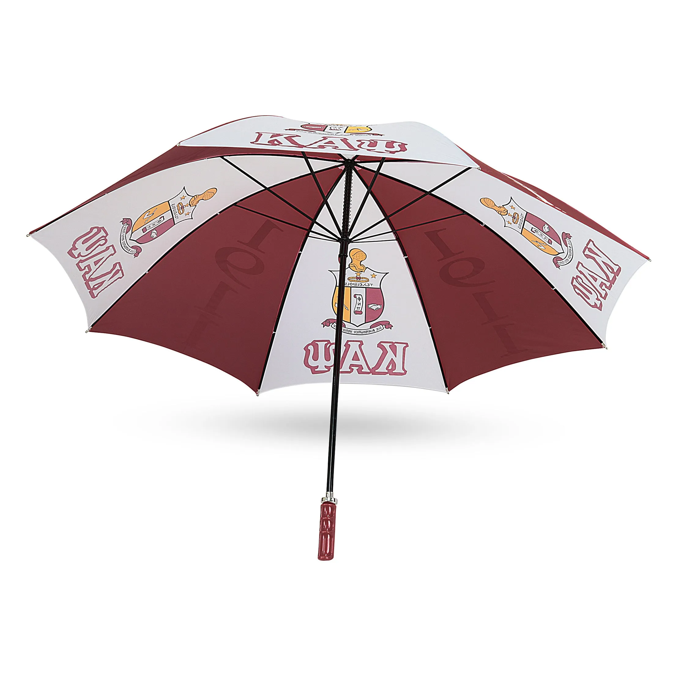 Kappa Alpha Psi Jumbo Panel Umbrella (Krimson/White)