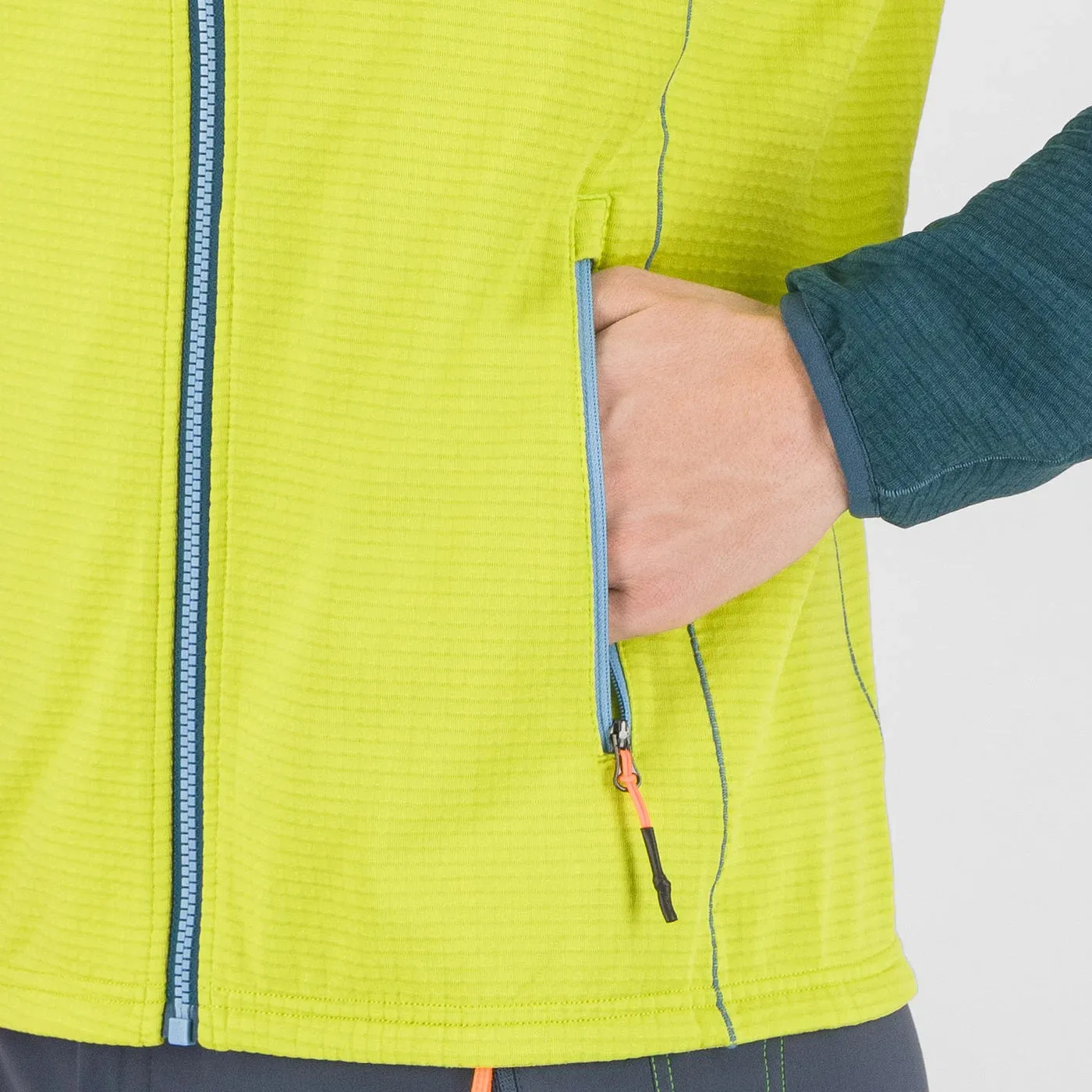 Karpos Ambrizzola Full-Zip Hoodie - Pile da Trekking Uomo