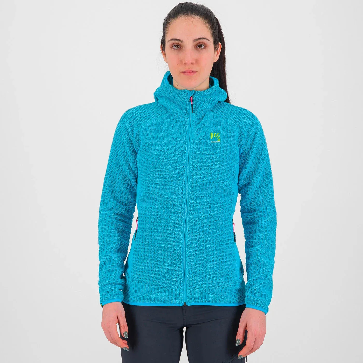 Karpos Rocchetta W Hoodie Fleece pile tecnico da trekking Donna