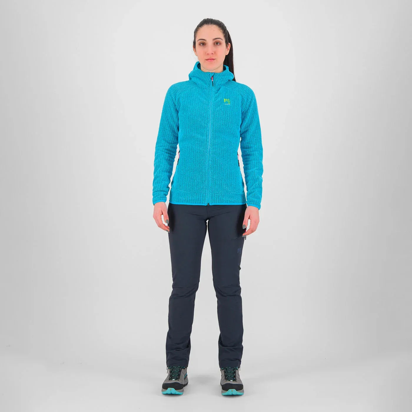 Karpos Rocchetta W Hoodie Fleece pile tecnico da trekking Donna