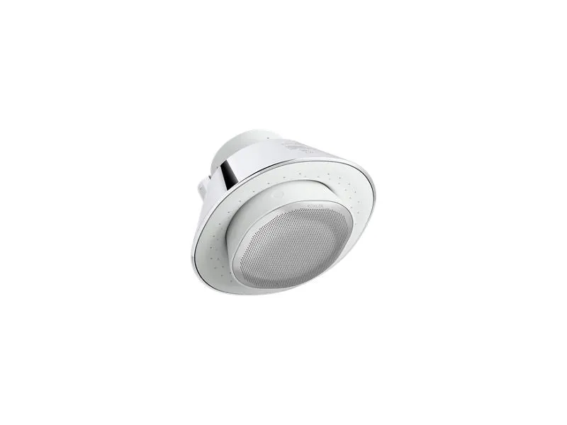 KOHLER K-28238-NKA Moxie 2.5 gpm showerhead and wireless speaker with Amazon Alexa