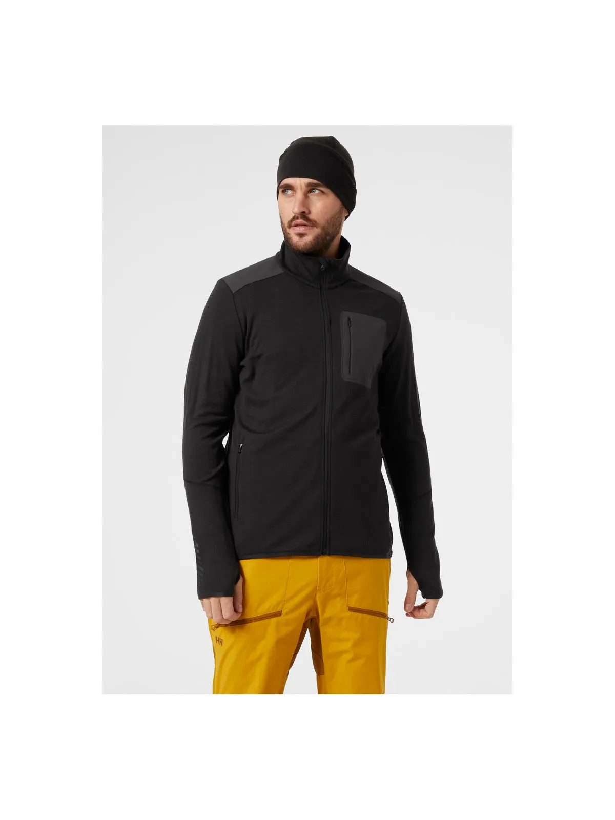 Koszulka Helly Hansen Lifa Merino Midlayer czarny