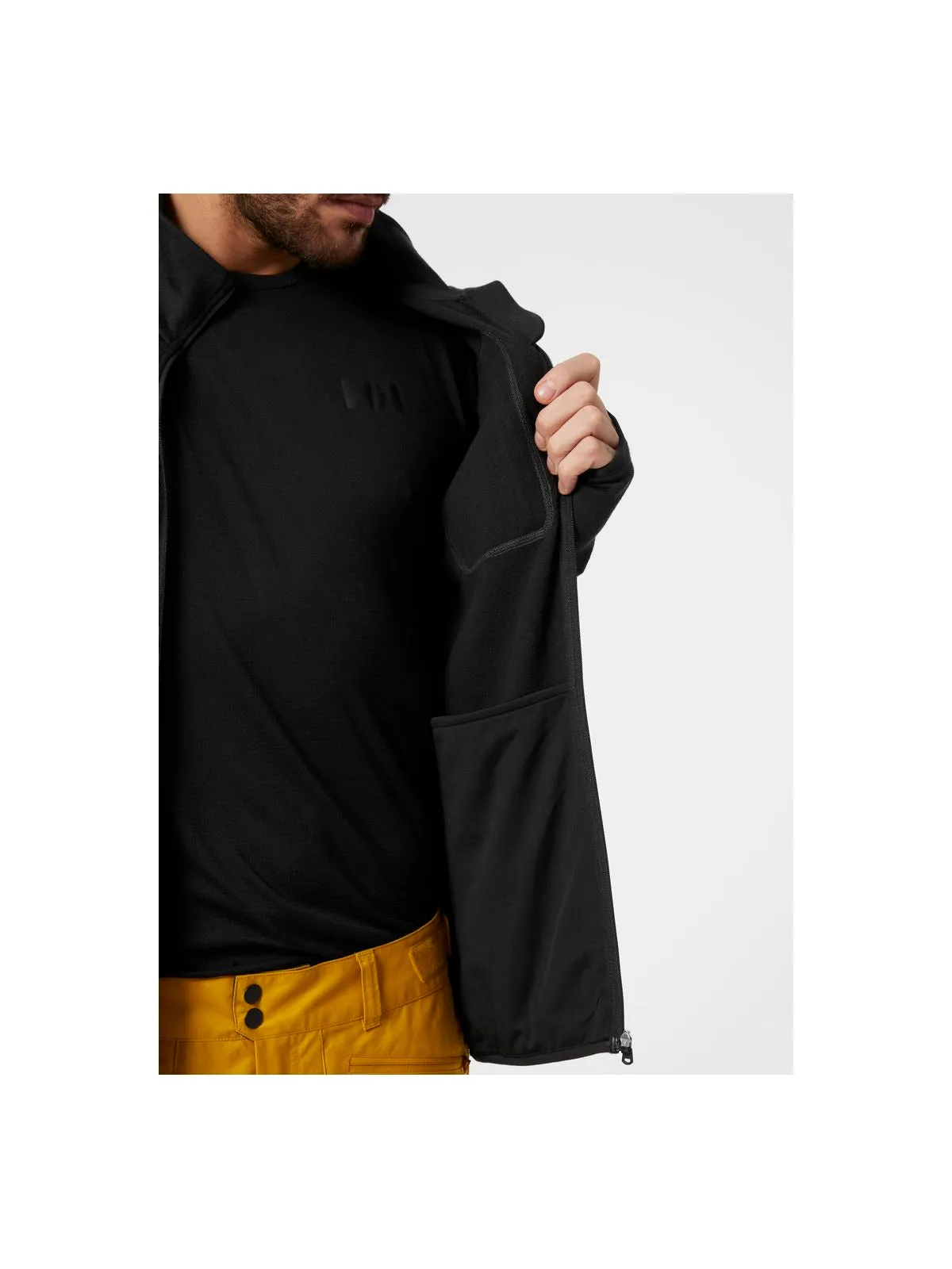 Koszulka Helly Hansen Lifa Merino Midlayer czarny