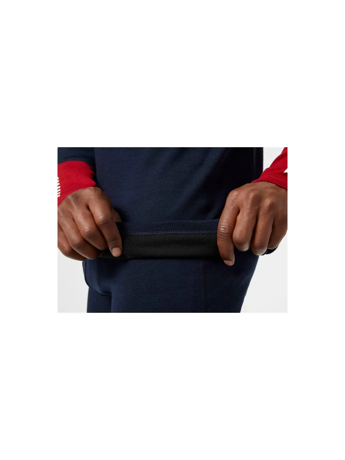 Koszulka Helly Hansen Lifa Merino Midweight 1/2 Zip granatowy
