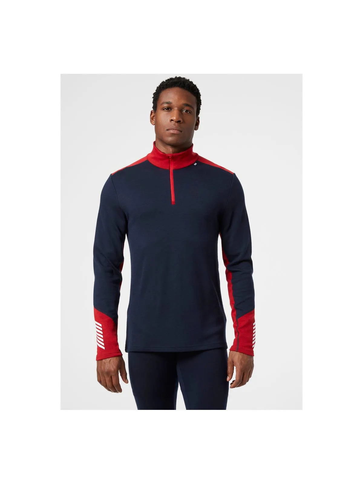 Koszulka Helly Hansen Lifa Merino Midweight 1/2 Zip granatowy