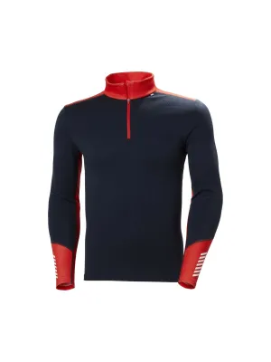 Koszulka Helly Hansen Lifa Merino Midweight 1/2 Zip granatowy
