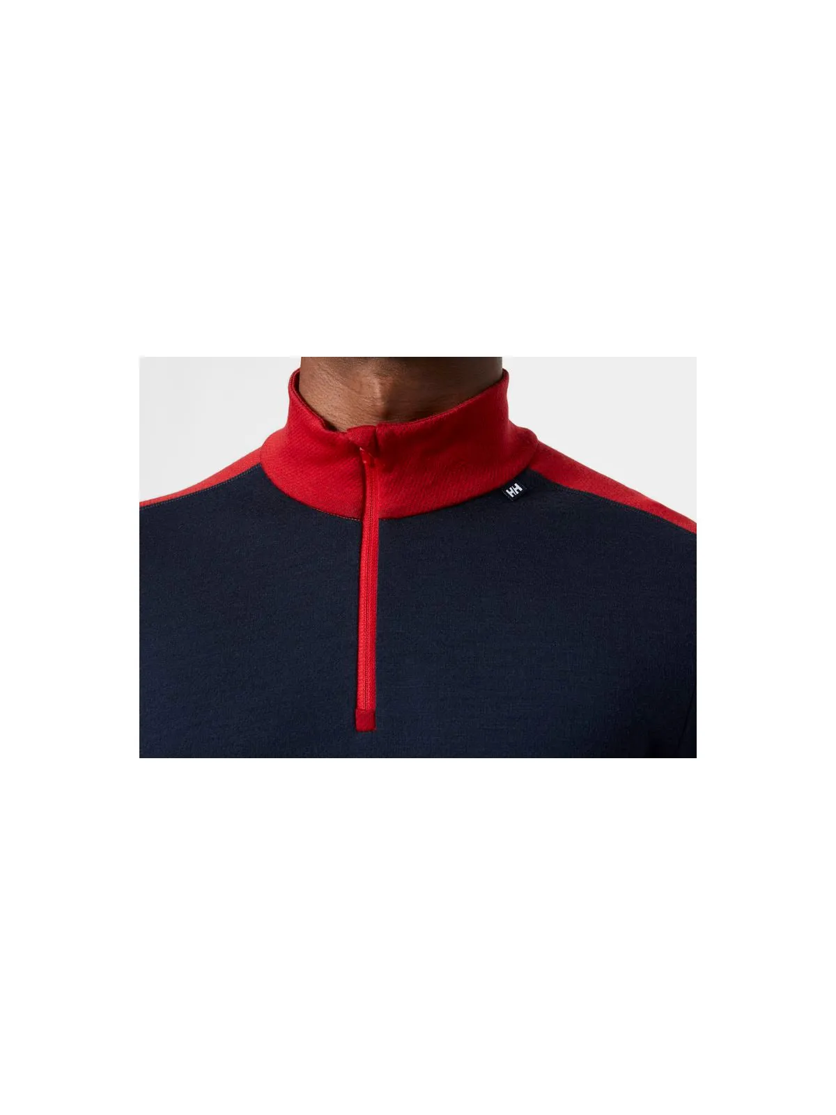 Koszulka Helly Hansen Lifa Merino Midweight 1/2 Zip granatowy