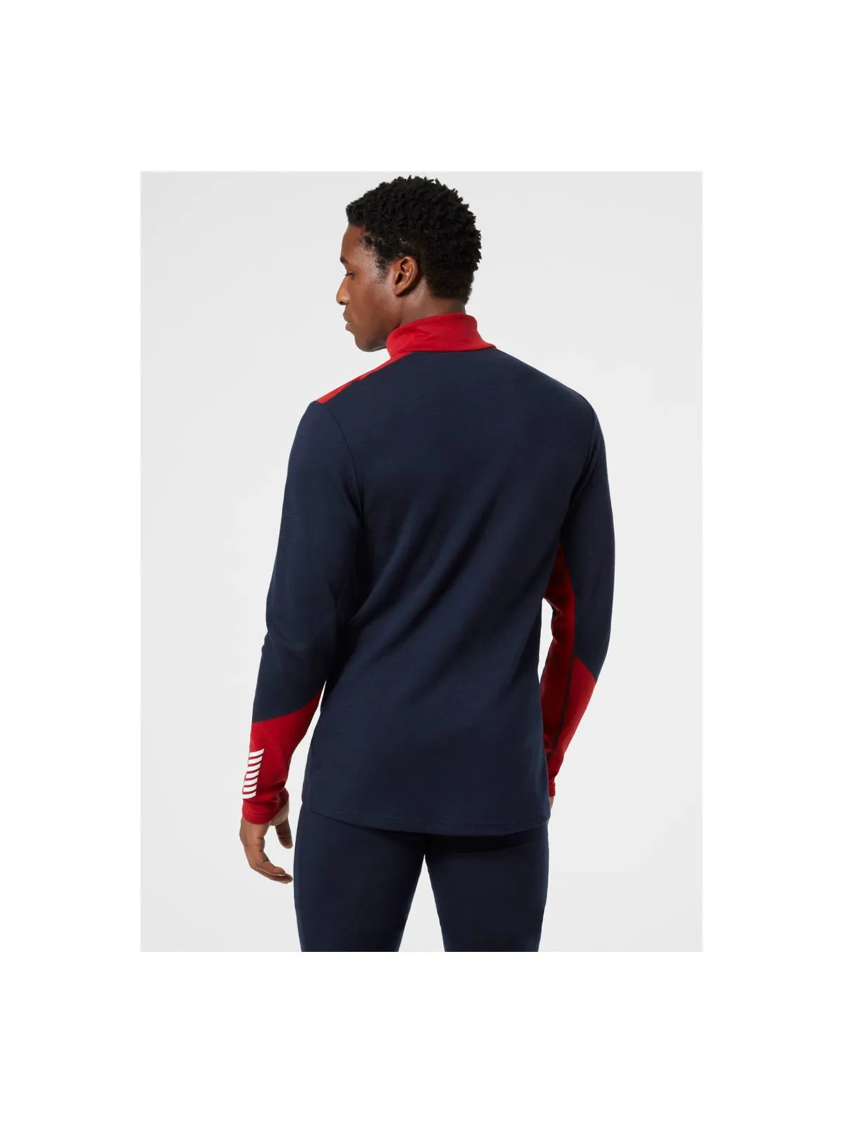 Koszulka Helly Hansen Lifa Merino Midweight 1/2 Zip granatowy