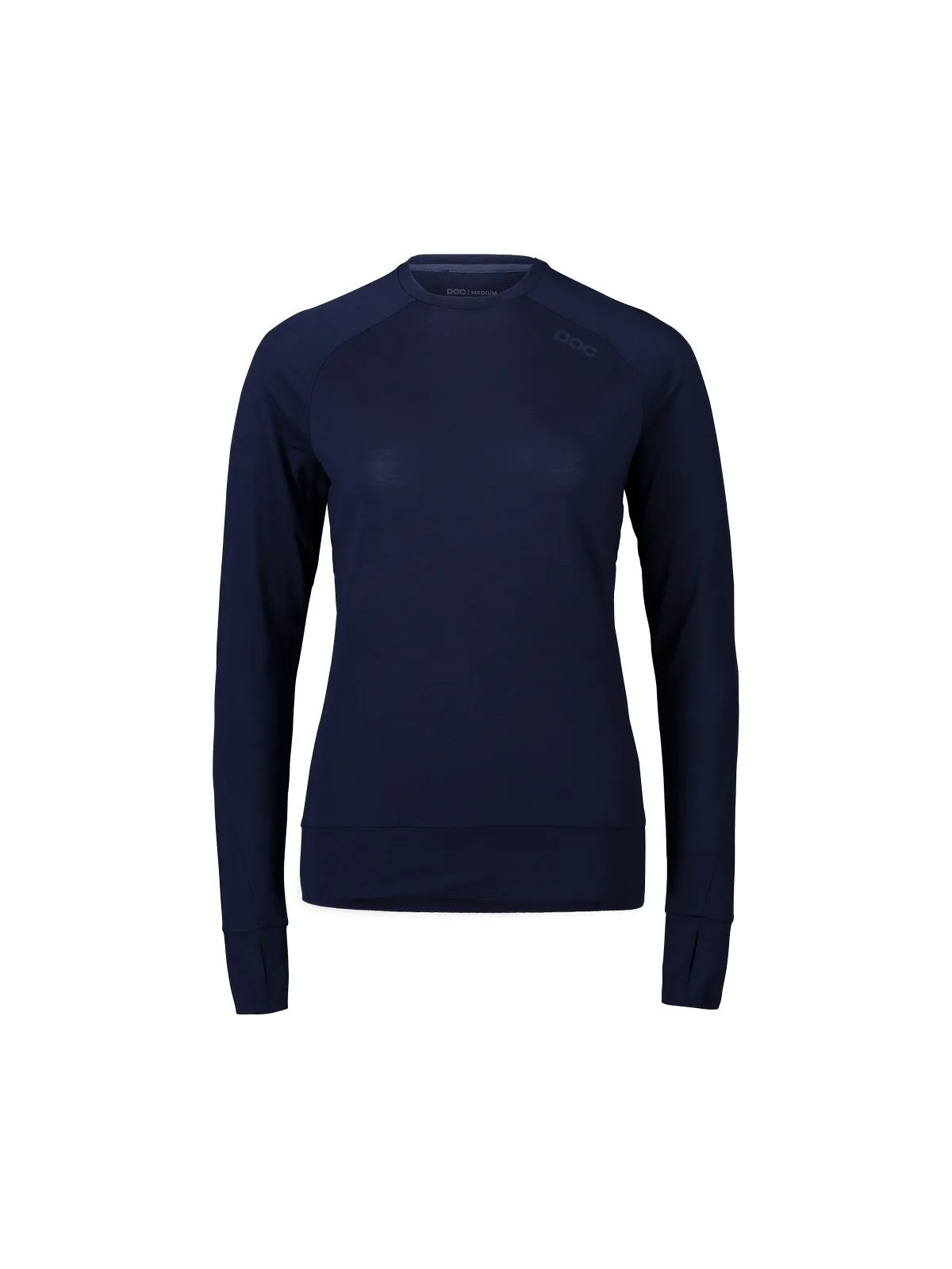 Koszulka z długim rękawem POC W's LIGHT MERINO Jersey LS - granat