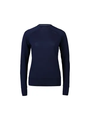 Koszulka z długim rękawem POC W's LIGHT MERINO Jersey LS - granat