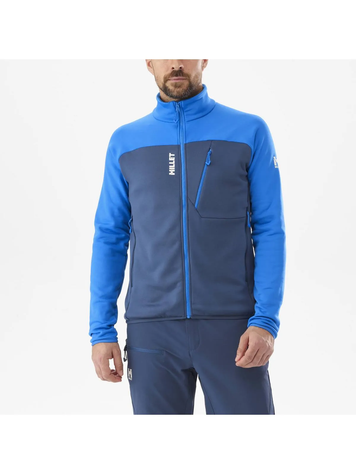 Kurtka polarowa męska MILLET M Seneca Fleece Jkt Granatowy