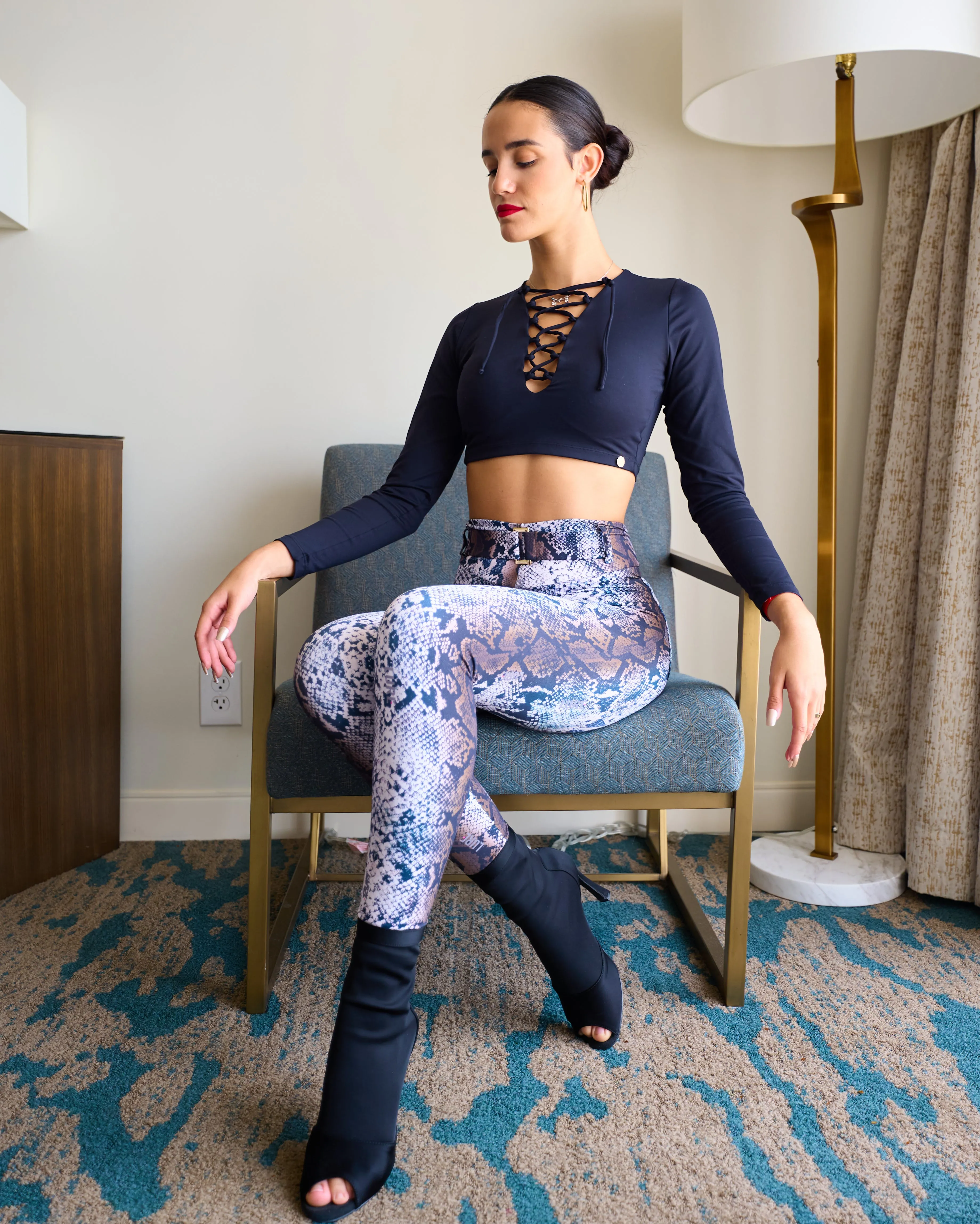 Lace Up  Top