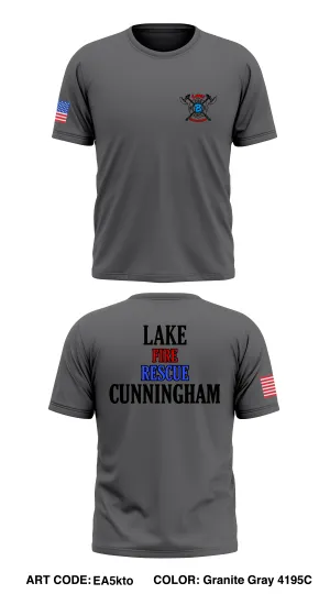 Lake Cunningham Fire Department Store 1 Core Men's SS Performance Tee - EA5kto