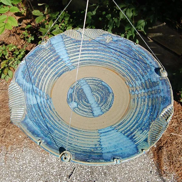 Large Ceramic Hanging Bird Bath