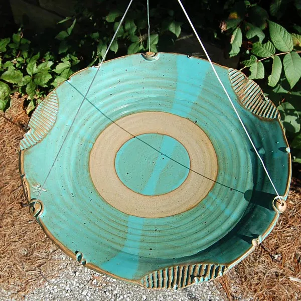 Large Ceramic Hanging Bird Bath
