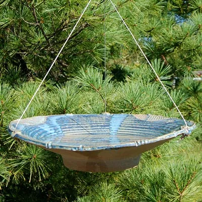 Large Ceramic Hanging Bird Bath
