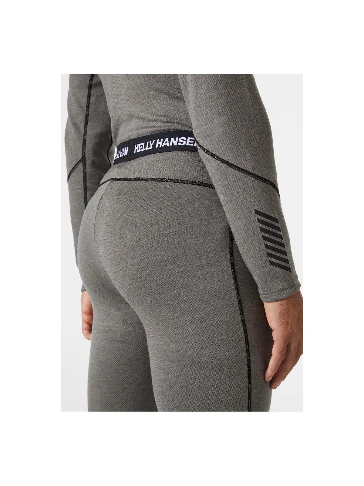 Legginsy Helly Hansen Lifa Merino Midweight Pant brązowy