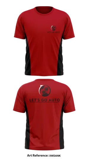 Let's Go Auto Store 1 Core Men's SS Performance Tee - XWDanK
