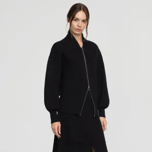 Manning Organic Cotton-Wool Zip Cardigan