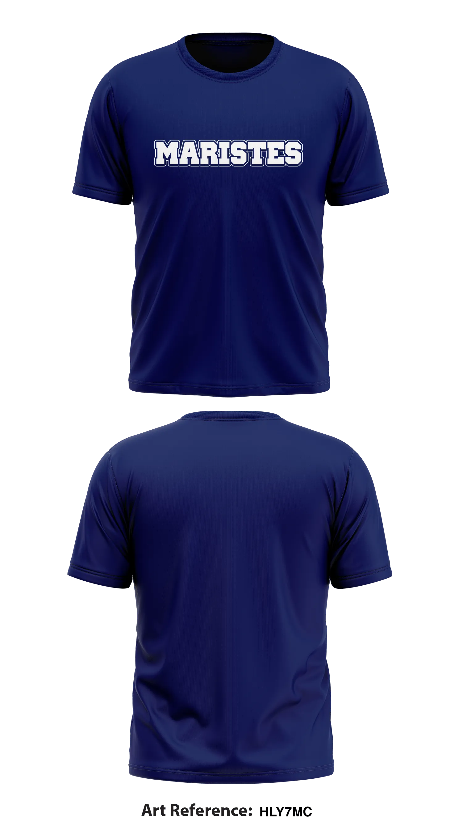 Maristes Store 1 Core Men's SS Performance Tee - hLY7mc