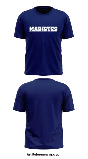 Maristes Store 1 Core Men's SS Performance Tee - hLY7mc