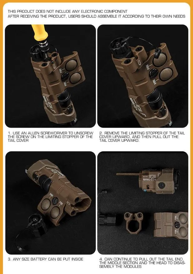 MAWL-C1 Battery Box - Tan