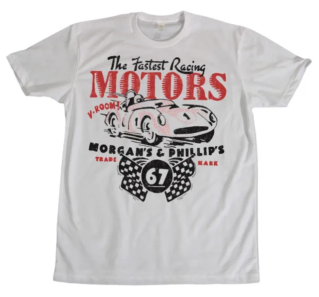 Men's M&P Speed Shop T-Shirt: The Fastest Racing Motors