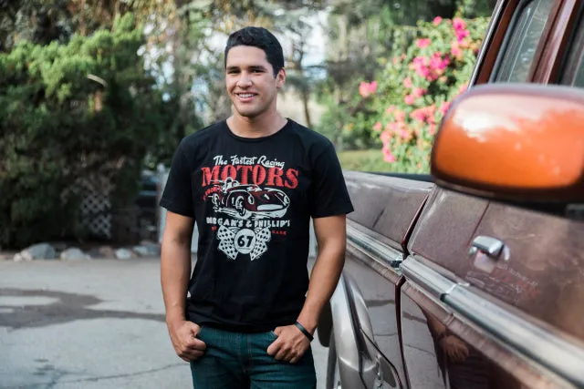 Men's M&P Speed Shop T-Shirt: The Fastest Racing Motors