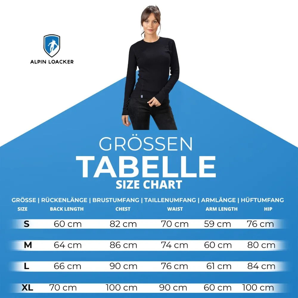 Merino Langarm Shirt Damen 230 g/m2